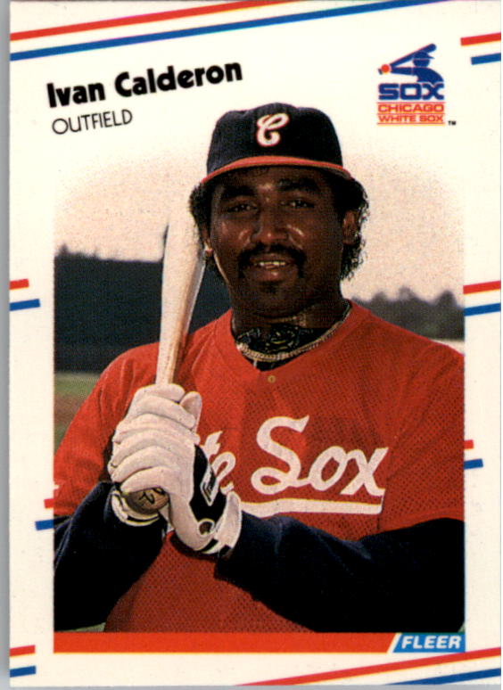 1988 Fleer Mini Baseball Cards 014      Ivan Calderon